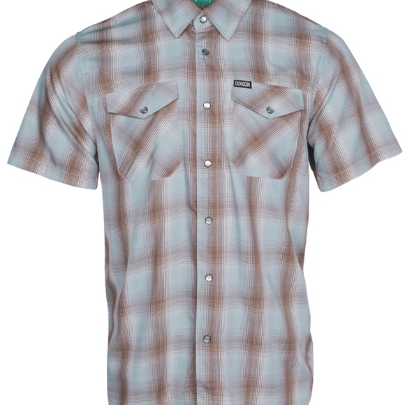 🔥2/$150🔥DIXXON Dawn Patrol Plaid Short Sleeve Shirt Men’s XL - Picture 2 of 7